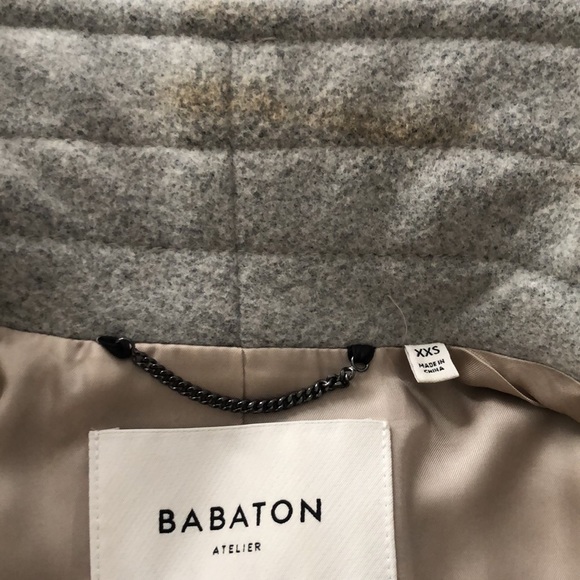 Aritzia Babaton Spencer wool-cashmere coat, XXS - Picture 6 of 6